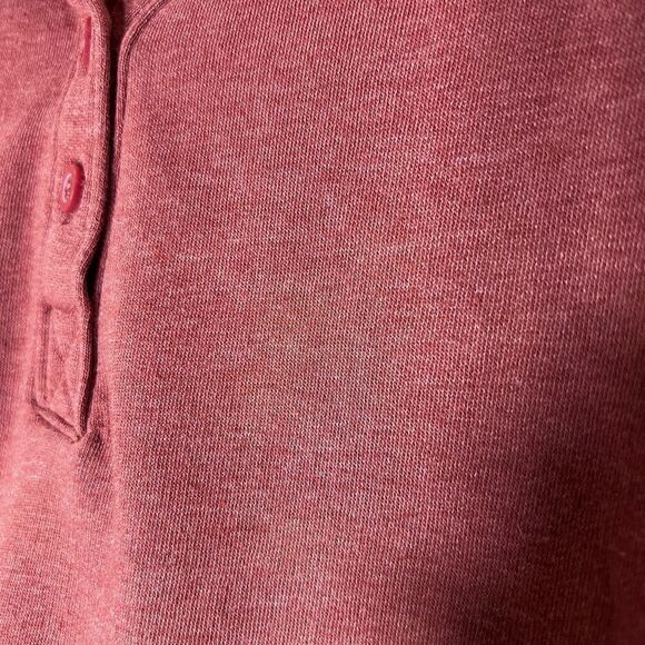 SO fleece cropped, lounge life polo, size large - Picture 3 of 13